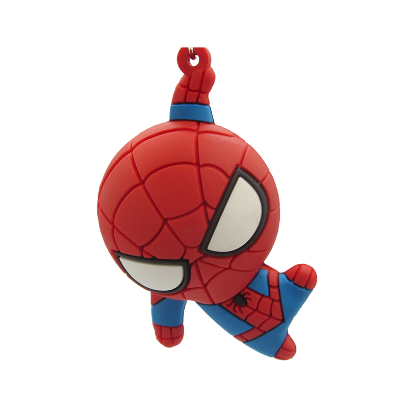 Custom Keychain Pendant Cartoon School Bag Pendant Bag Key Ring Accessories PVC Doll Keychain Manufacturer