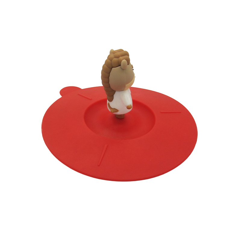 Silicone Cup Cover Drinking Cup Cover Cute Cartoon Dustproof Universal Cup Cover Coffee Cup Cover Universal Wholesale