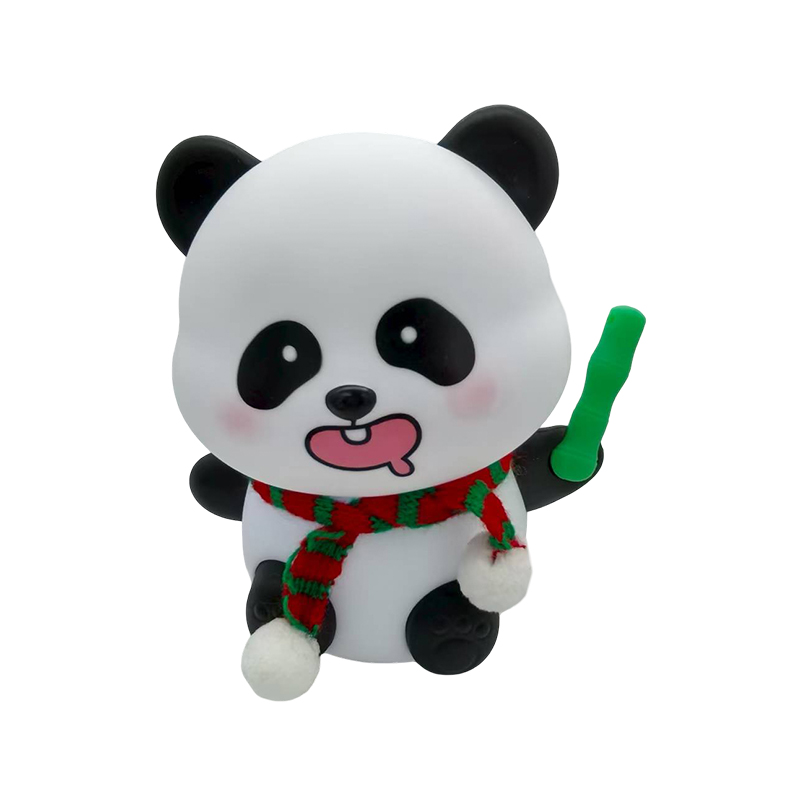 How to control the curing time of silicone during the production of silicone drop molding products Panda Night Light to improve production efficiency?